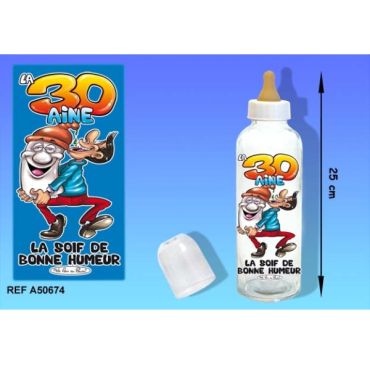 Biberon pour Adulte Anniversaire 30 ans "Bonne Humeur" Biberon pour Adulte Anniversaire 30 ans "Bonne Humeur"