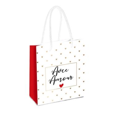 Pochette Cadeau pour la Saint-Valentin - Avec Amour | jourdefete.com Pochette Cadeau pour la Saint-Valentin - Avec Amour | jourdefete.com