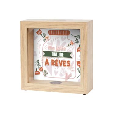 Tirelire déco Ma jolie tirelire à rêves avec fleurs et cœurs | jourdefete.com Tirelire déco Ma jolie tirelire à rêves avec fleurs et cœurs | jourdefete.com