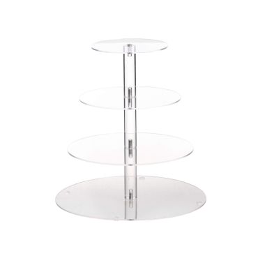 Présentoir à cocktail de forme ronde en plexiglas | jourdefete.com