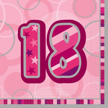 serviette en papier anniversaire 18 ans serviette en papier anniversaire 18 ans