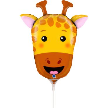 Ballon tête de girafe pour fête et anniversaire thème safari | jourdefete.com Ballon tête de girafe pour fête et anniversaire thème safari | jourdefete.com