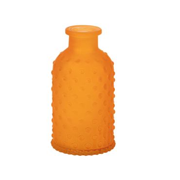 Vase en verre orange texturé pour décoration festive | jourdefete.com Vase en verre orange texturé pour décoration festive | jourdefete.com