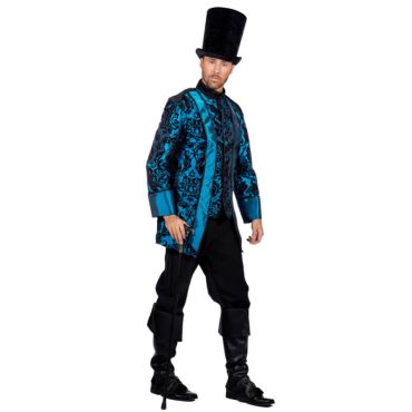 Veste de Noble Baroque Bleu pour Homme | jourdefete.com Veste de Noble Baroque Bleu pour Homme | jourdefete.com