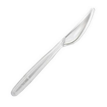 Couteaux blancs réutilisables en lot de 10 | jourdefete.com Couteaux blancs réutilisables en lot de 10 | jourdefete.com