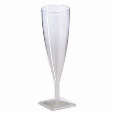 Flûtes à champagne réutilisables de 12 cl en lot de 10 | jourdefete.com