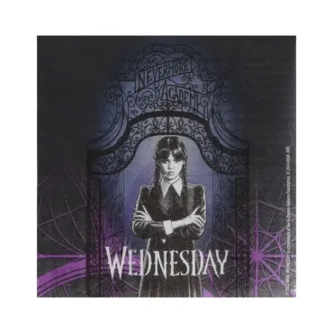 Des serviettes "Mercredi" pour la décoration de table d'anniversaire ou d'Halloween | jourdefete.com