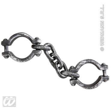 Accessoire de Déguisement Chaines Poignets Accessoire de Déguisement Chaines Poignets