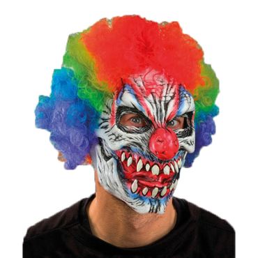 Masque Intégral en Latex de Monstre Clown Masque Intégral en Latex de Monstre Clown