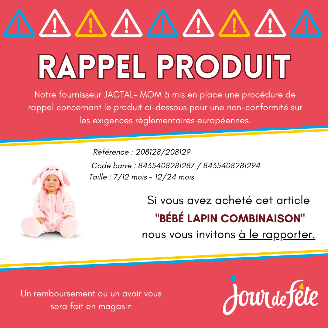deguisement lapin bébé